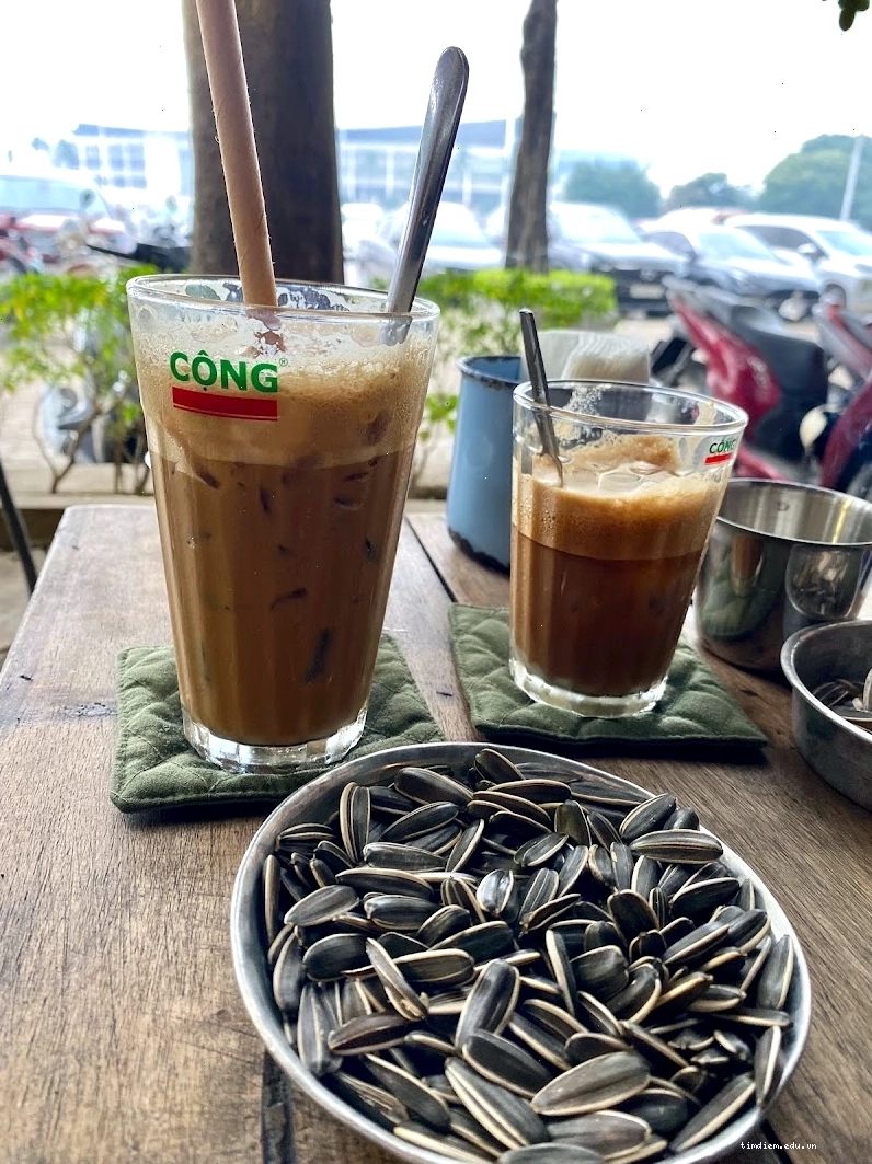 Các món đồ uống signature của Cộng Cà Phê