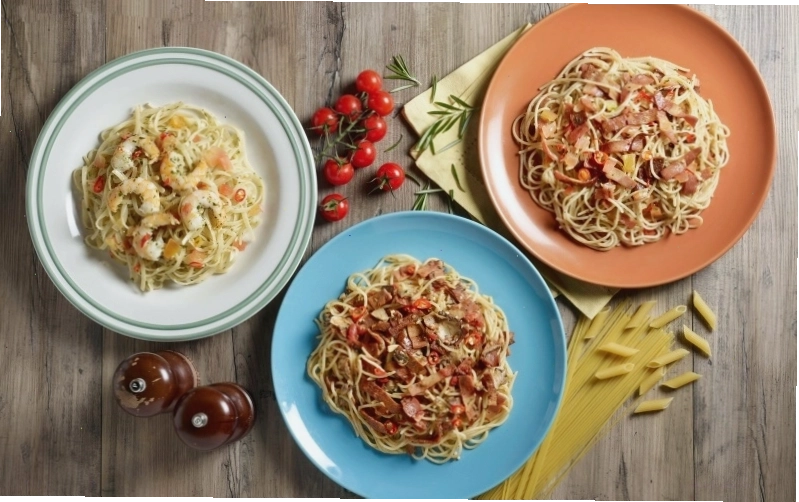Các món mì Ý hấp dẫn tại Pastamania, Crescent Mall