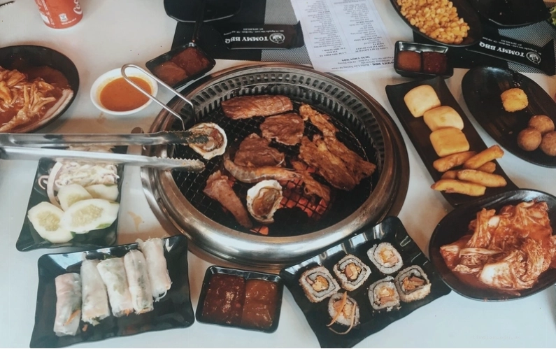 Các món nướng BBQ hấp dẫn tại Tommy BBQ Hải Dương