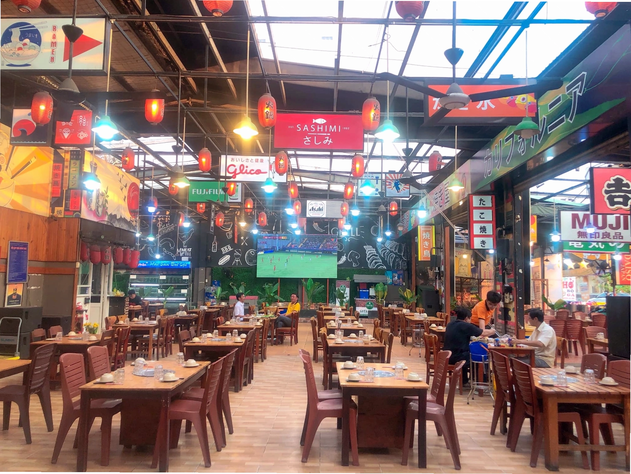 Các món nướng tại Quán nướng Yaki