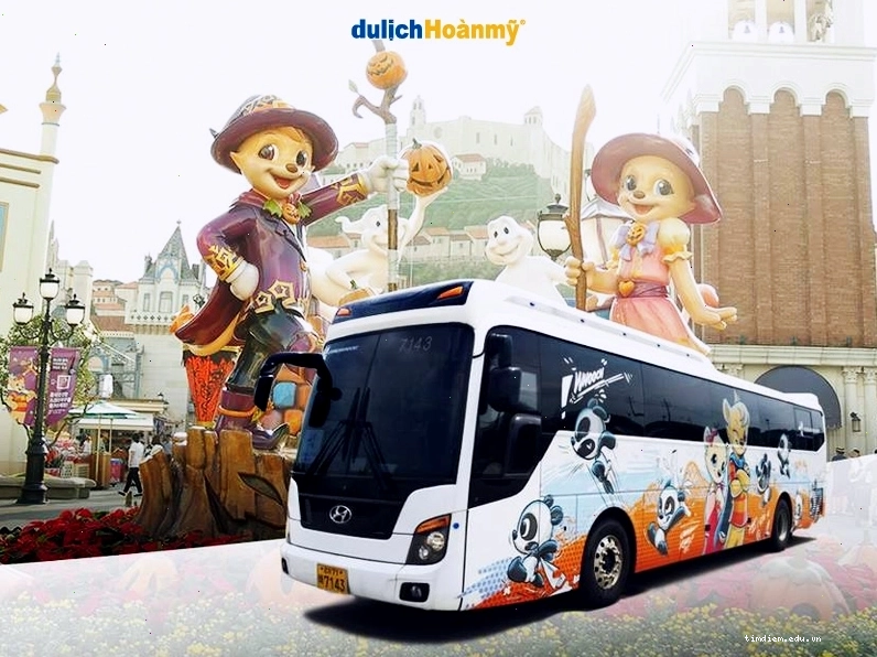 Các phương tiện di chuyển phổ biến đến Everland Hàn Quốc