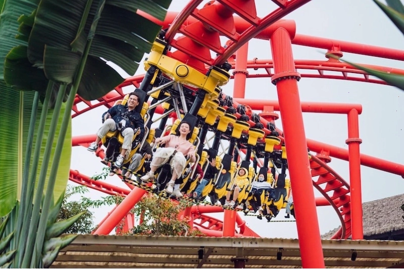 Các trò chơi cảm giác mạnh khác tại Dragon Park Hạ Long