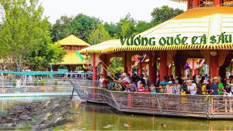 Các trò chơi cảm giác mạnh tại Suối Tiên