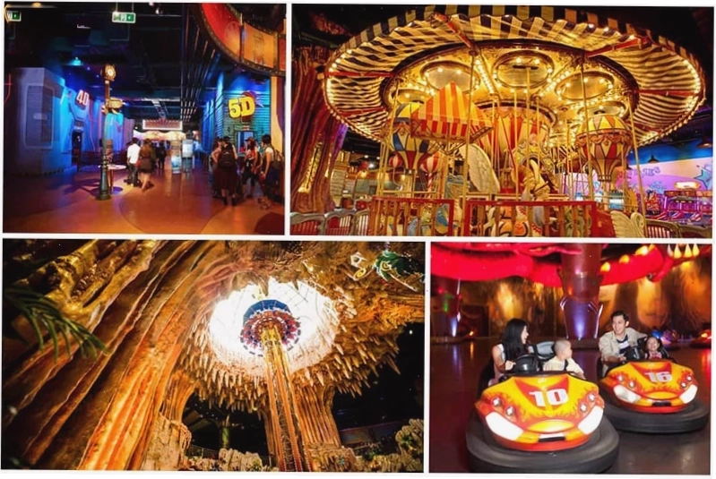 Các trò chơi dành cho trẻ em tại Fantasy Park Bà Nà Hills