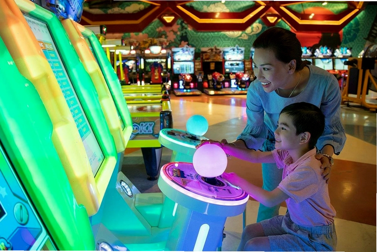 Các trò chơi trong nhà tại Sun World Hạ Long