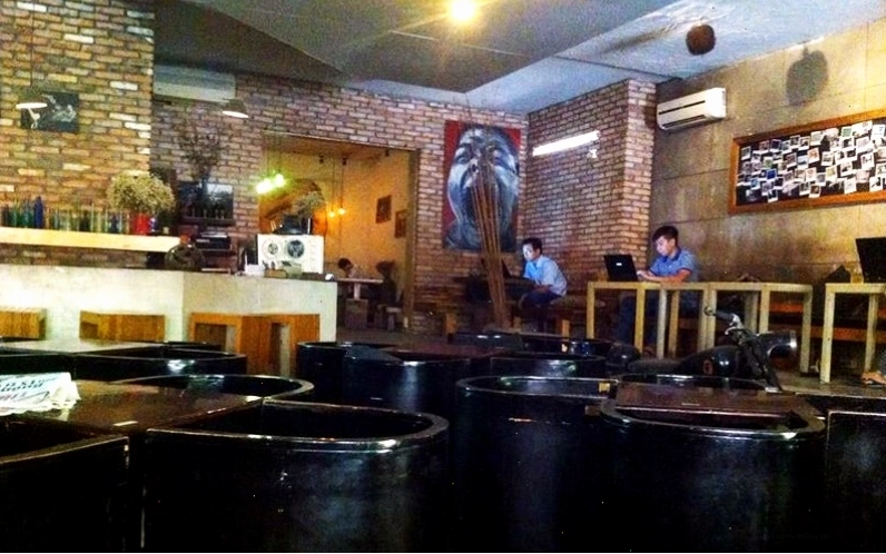 Cafe Trầm Thủ Đức mang đến không gian yên bình