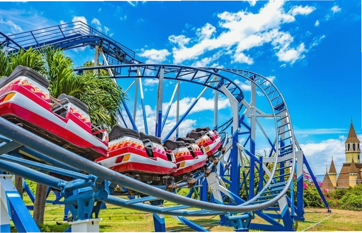 Cận cảnh khu vui chơi Fantasy Park Bà Nà Hills