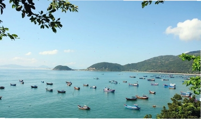 Cận cảnh làn nước trong xanh nhìn thấy đáy tại Biển Đại Lãnh