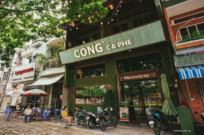 Cận cảnh ly cà phê