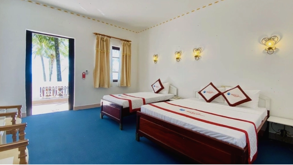 Cận cảnh một bungalow sát biển tại Hawaii Resort Phú Quốc
