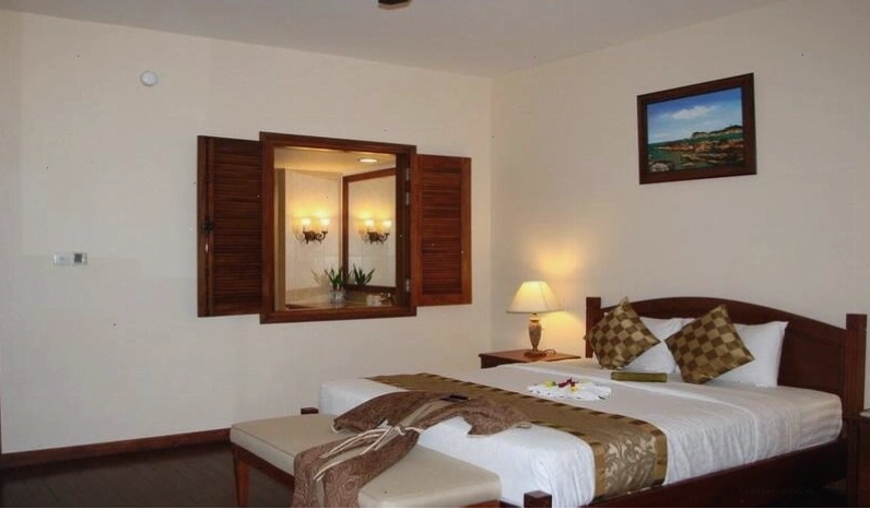Cận cảnh một góc trang trí tại resort