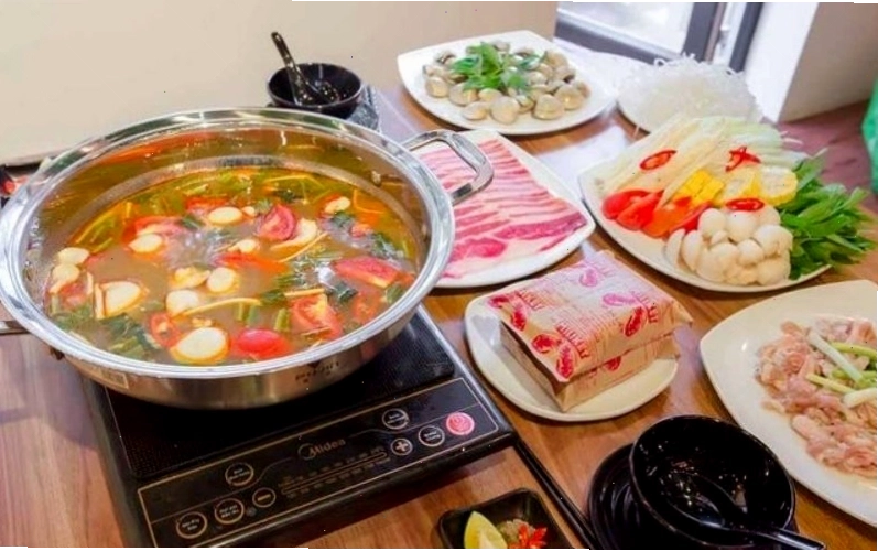 Cận cảnh một món ăn Hàn Quốc hấp dẫn