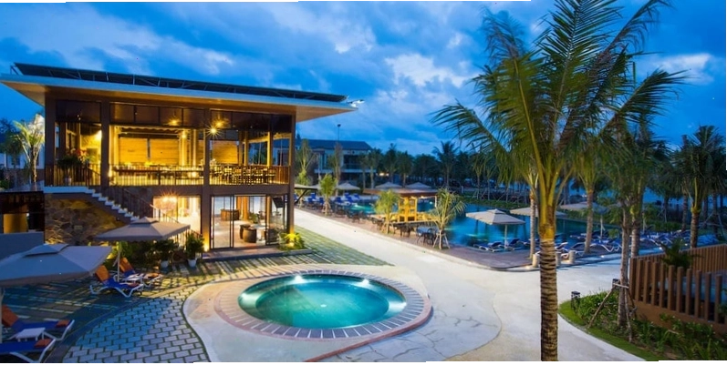 Cận cảnh một phòng nghỉ tại khách sạn gần sân bay Phú Quốc