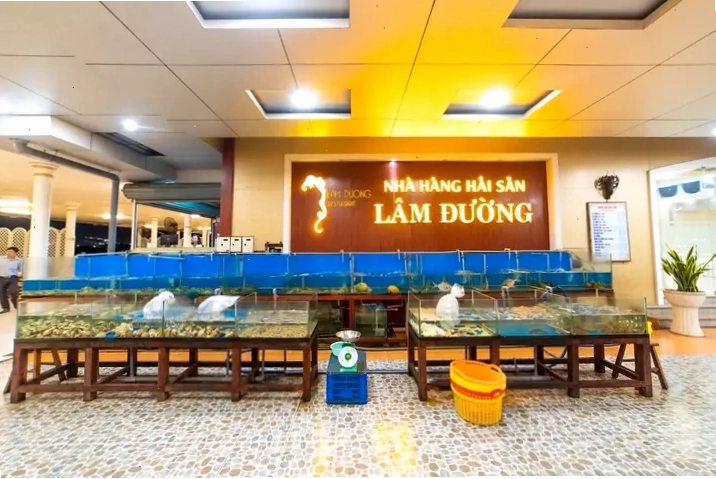 Cận cảnh nhà hàng hải sản Lâm Đường Vũng Tàu