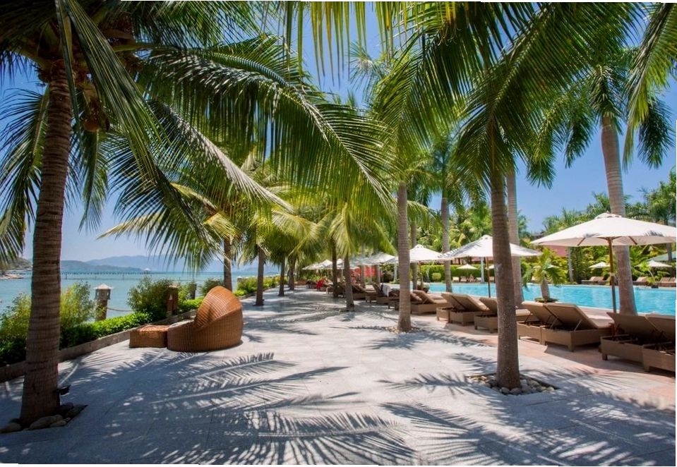 Cảnh biển nhìn từ Diamond Bay Resort & Spa Nha Trang