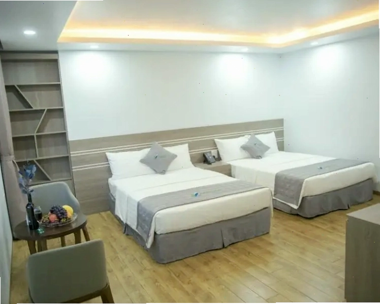 Cảnh biển Sầm Sơn nhìn từ trên cao