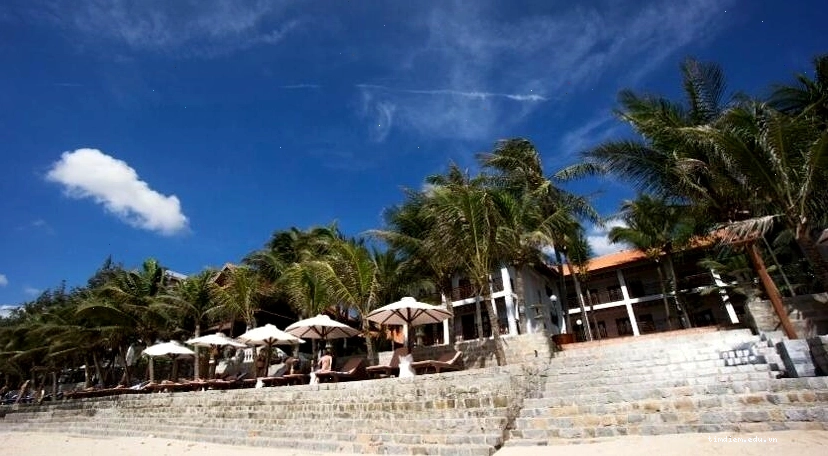Cảnh quan buổi tối tại Novela Muine Resort & Spa