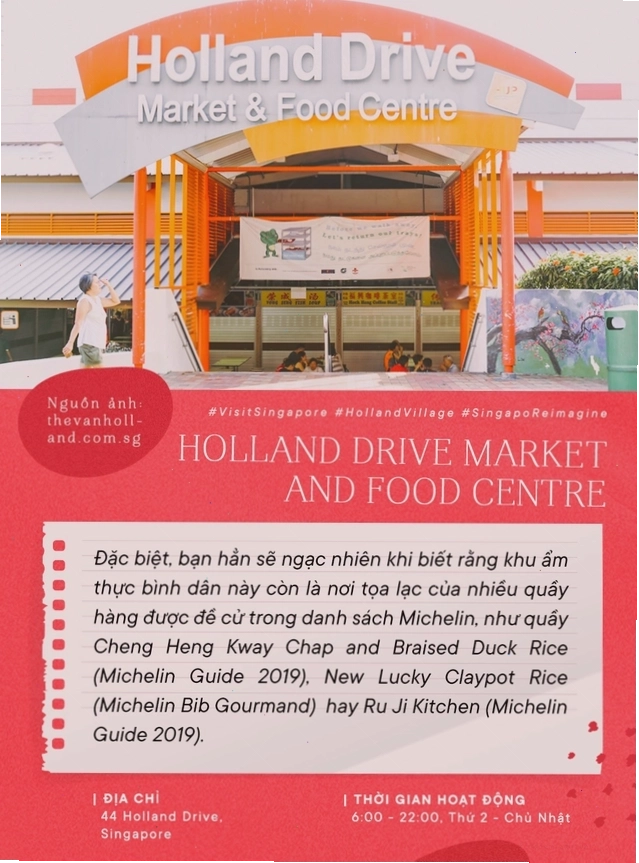 Cảnh quan Holland Village về đêm