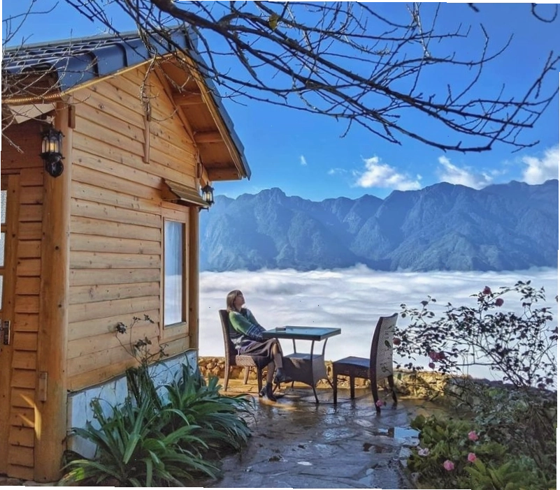 Cảnh quan hùng vĩ bao quanh Rock Garden Sapa Homestay