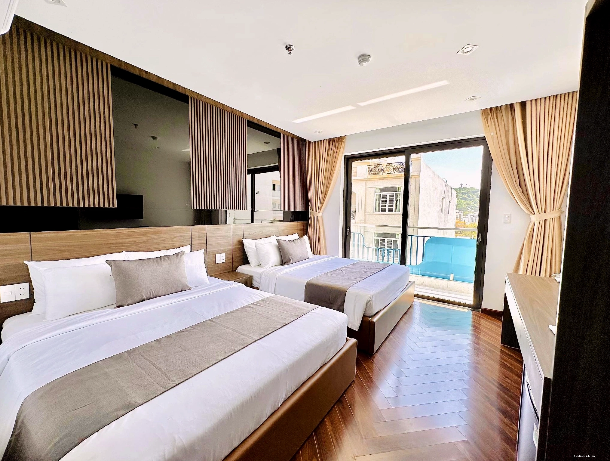 Cảnh quan nhìn từ Khách sạn Hải Long