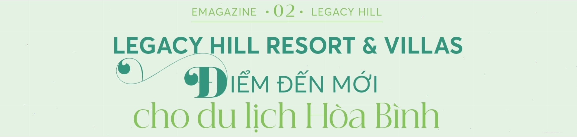Cảnh quan núi non đặc trưng của Hòa Bình