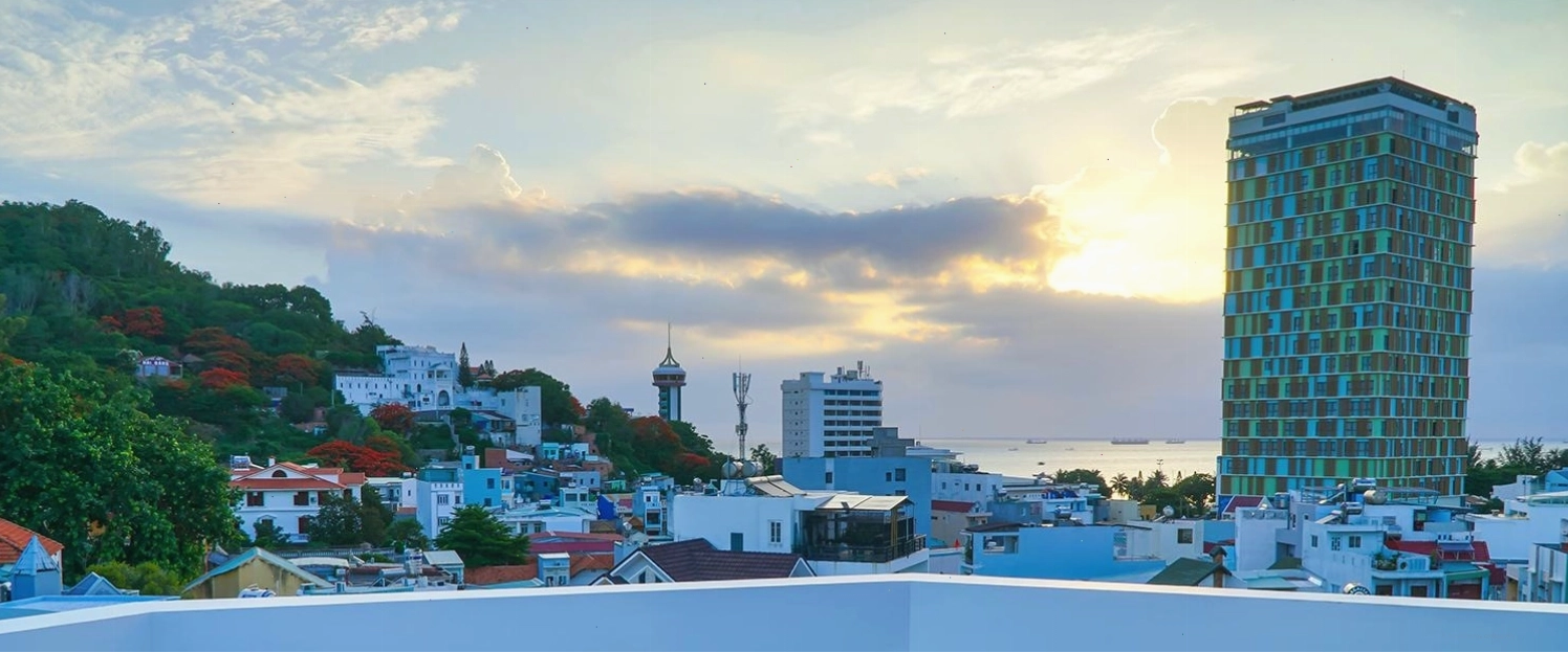 Cảnh quan phòng nghỉ Khách sạn Blue Sea Vũng Tàu