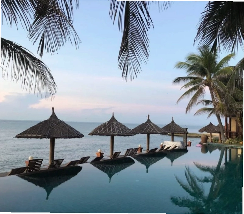 Cảnh quan resort nhìn từ trên cao