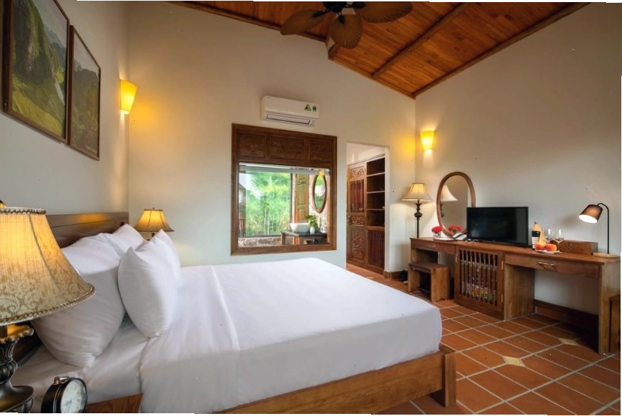 Cảnh quan resort về đêm