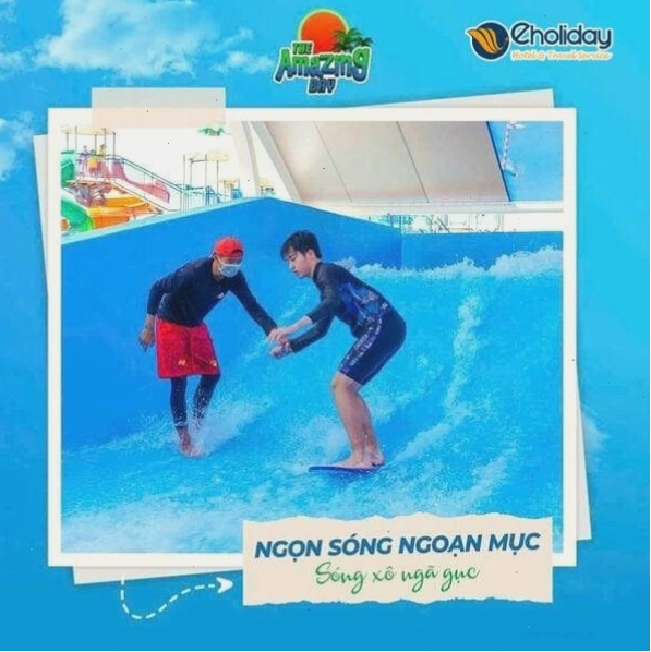 Cảnh quan sôi động bên trong The Amazing Bay