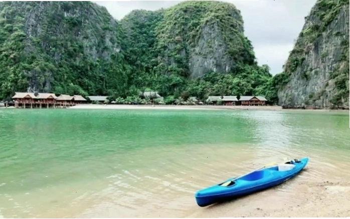 Cảnh quan tại Đảo Nam Cát, Cát Bà
