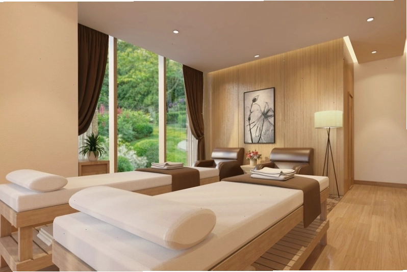 Cảnh quan thiên nhiên ấn tượng tại Suối nước nóng Bình Châu
