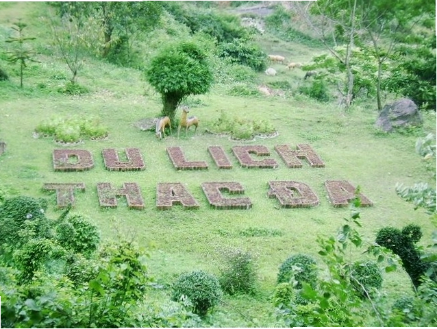 Cảnh quan thiên nhiên hùng vĩ tại Khu Du lịch Thác Đa