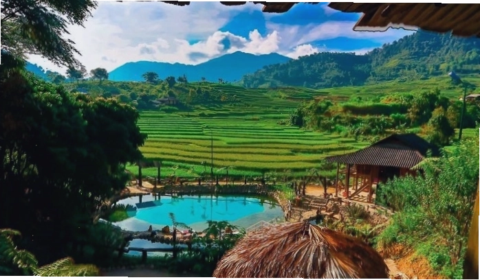 Cảnh quan thiên nhiên tươi đẹp tại Văn Chấn