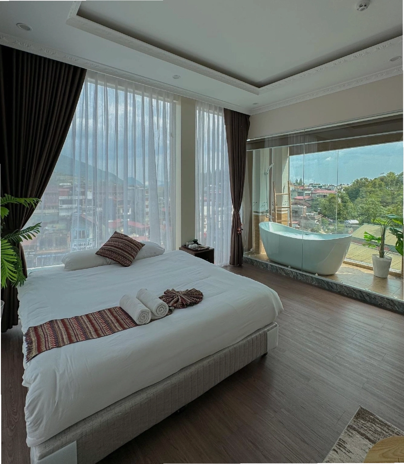 Cảnh quan thiên nhiên xung quanh Love House Homestay Sapa