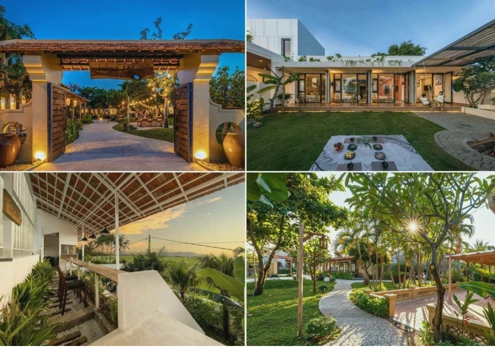 Cảnh quan trong lành, yên bình tại homestay ngoại ô ven thành