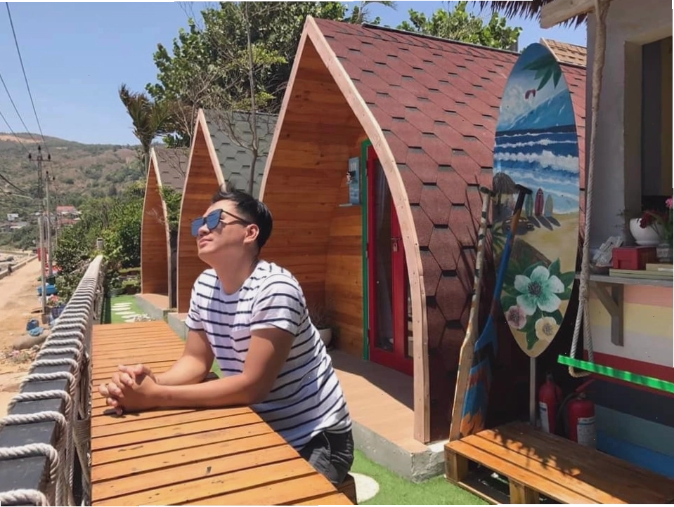 Cảnh quan xung quanh Homestay Lan Anh Nhơn Lý