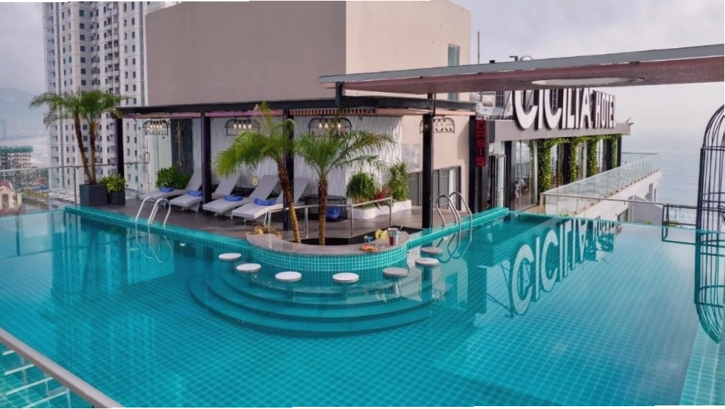 Cảnh quan yên bình và tiện nghi tại Cicilia Danang Hotel & Spa