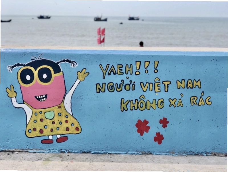 Cảnh sinh hoạt đời thường của người dân làng chài Phước Hải