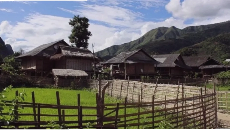 Cảnh sinh hoạt tại bản Hon, Lai Châu