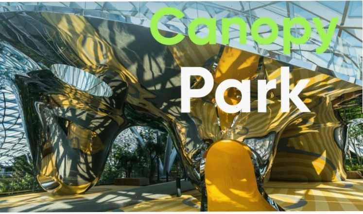 Canopy Park tại Jewel Changi với không gian xanh mát