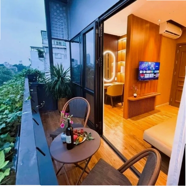 Casa Valentina Hanoi Hotel với không gian phòng nghỉ ấm cúng