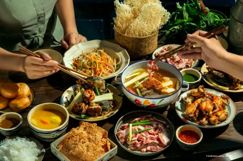 Cầu Gỗ Vietnamese Cuisine Restaurant nhìn ra Hồ Gươm