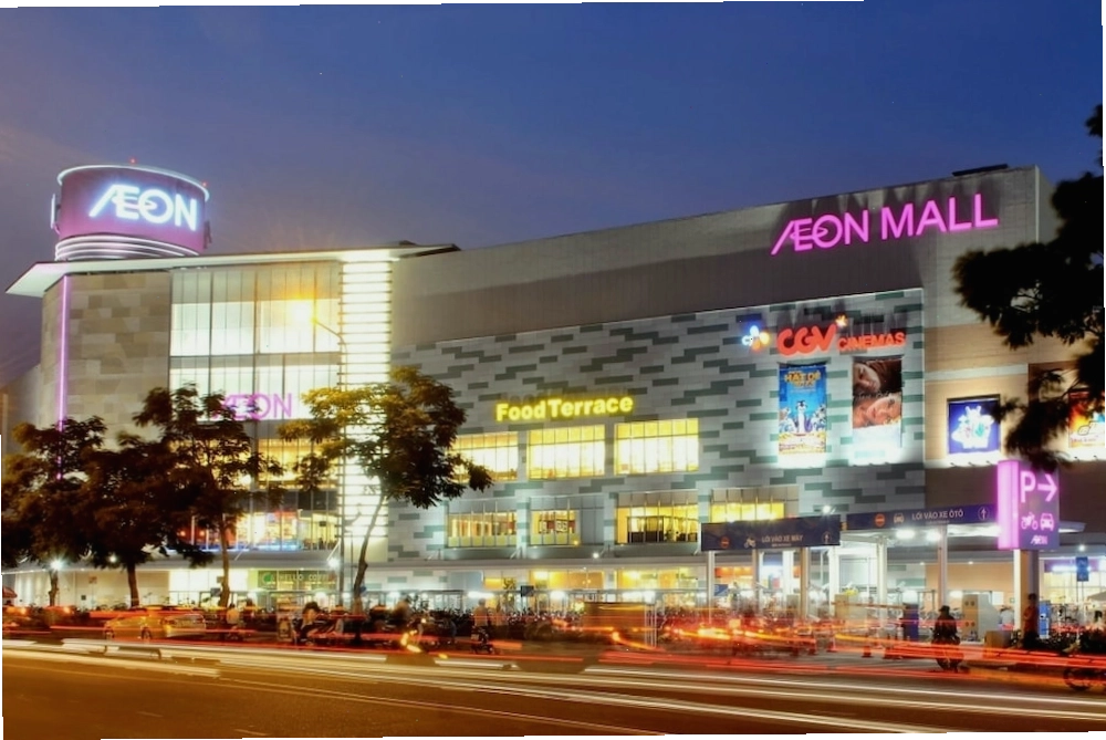 Celadon City sở hữu tiện ích nổi bật là trung tâm thương mại Aeon Mall