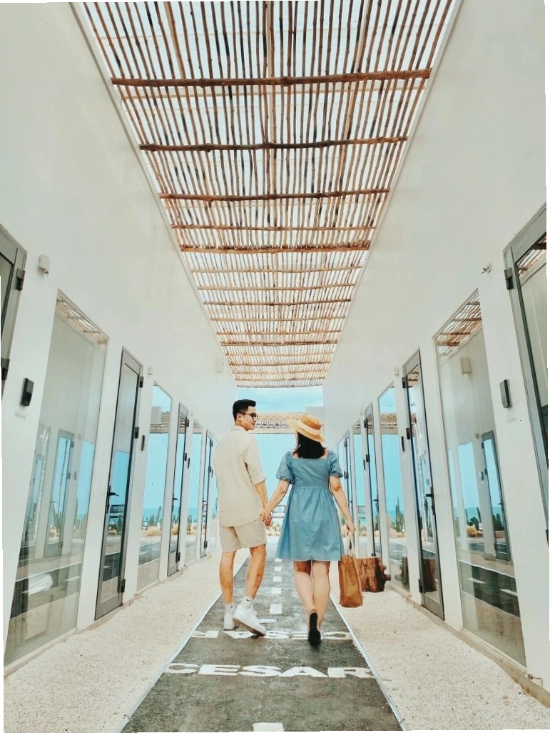 Cesar Homestay Mũi Né với vị trí sát biển
