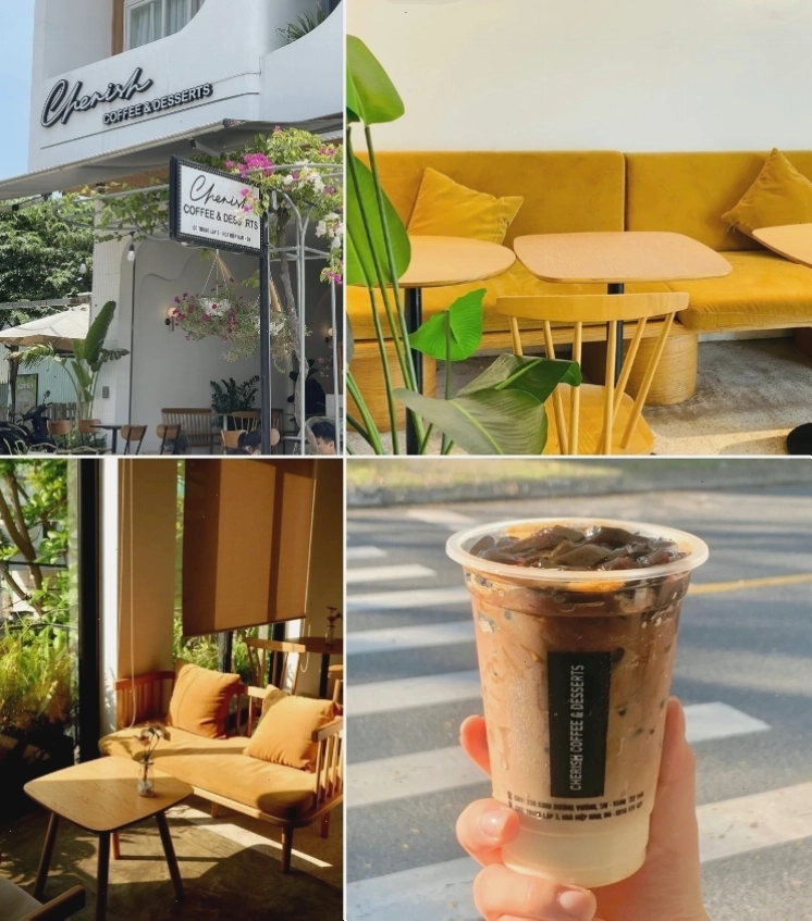 Cherish Coffee & Desserts - Quán cafe Đà Nẵng với các món tráng miệng hấp dẫn
