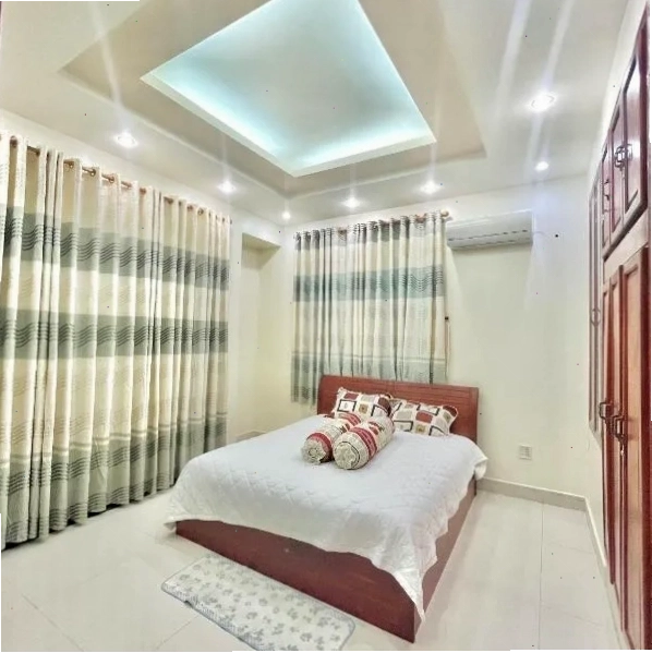 Cherry Homestay - Hoàng Đế motel, Châu Đốc với không gian xanh mát