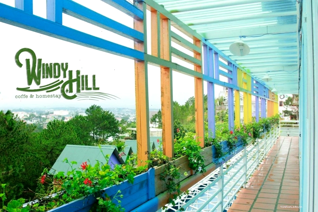 Chi tiết kiến trúc độc đáo tại Windy Hill Coffee & Homestay