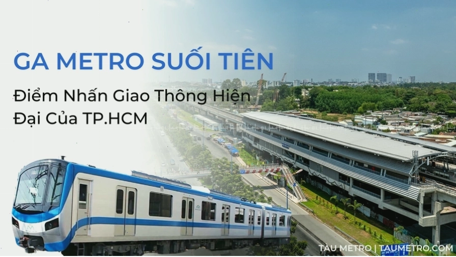 Chi tiết nhà ga Metro Bến Xe Suối Tiên