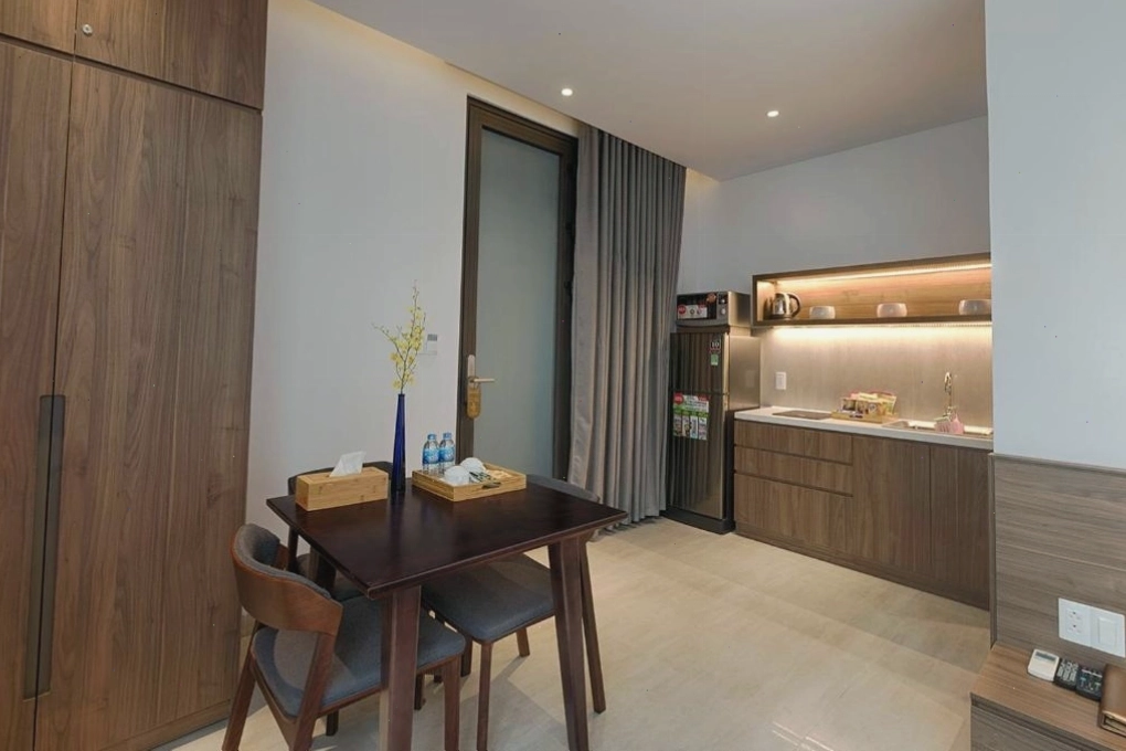 Chi tiết nội thất phòng khách Fanta Suite Villa