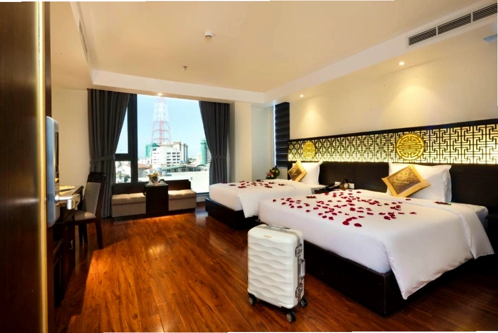 Chi tiết nội thất phòng tại Royal Boutique Huế